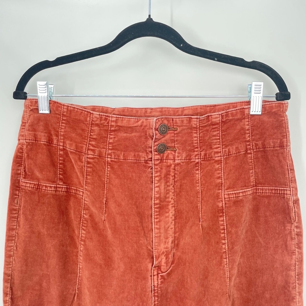 WE THE FREE Women's Sunburn Retro High Waist Jayde Corduroy Flare Jeans Size 32 - Picture 7 of 13